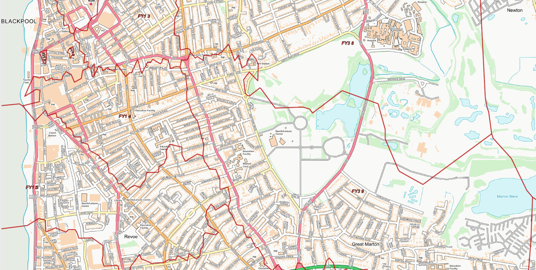 822 Postcode Map UK Postcode Maps | PDF Downloads | UK Maps – ukmaps.co.uk