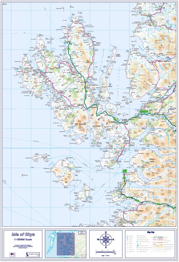 Compact Isle of Skye - Digital Download – ukmaps.co.uk