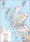 Compact Scotland Postcode Area Map | Scottish Postcode Regions PDF Dow ...