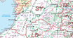 Compact Wales Postcode Area Map | Welsh Postcode Regions PDF Download ...