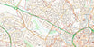 Central Coventry Postcode City Street Map - Digital Download – ukmaps.co.uk