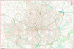 Central Coventry Postcode City Street Map - Digital Download – ukmaps.co.uk