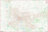 Central Ipswich Postcode City Street Map - Digital Download – ukmaps.co.uk