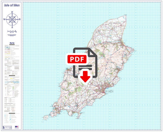 Isle of Man - Digital Download – ukmaps.co.uk