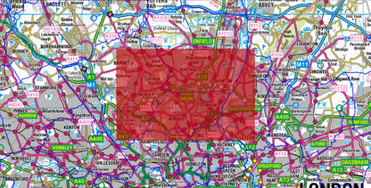 North London City Street Map - Digital Download