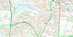 Central Northampton Postcode City Street Map - Digital Download ...