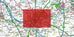 Central Northampton Postcode City Street Map - Digital Download ...