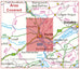 Postcode Sector Map Perth Postcode City Sector Map - Perth - Digital Download – ukmaps.co.uk