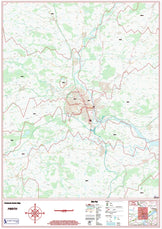 Postcode City Sector Map - Perth - Digital Download – ukmaps.co.uk