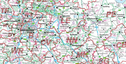 Postcode Area 4 - Southern England & Wales - Digital Download