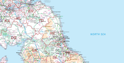 Postcode Area 7 - British Isles - Digital Download