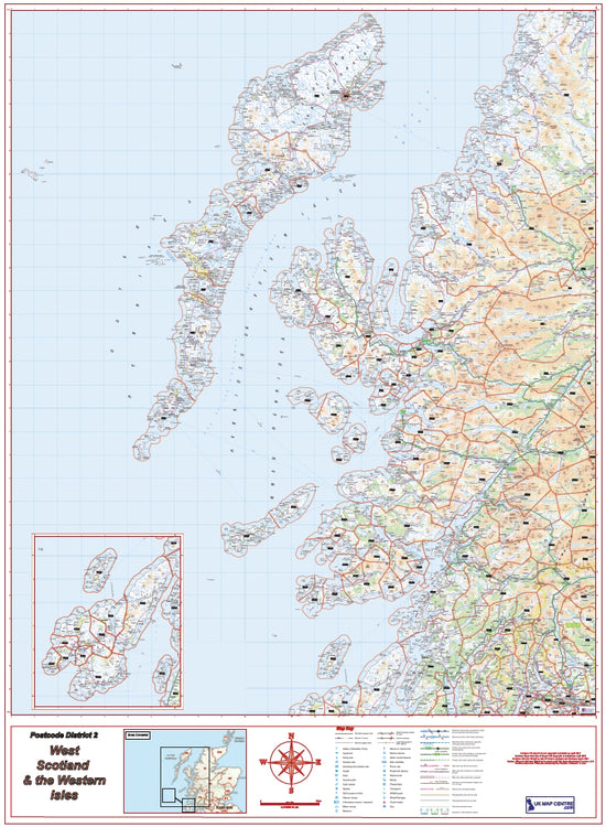 Postcode District Map Series - Full UK - Digital Download – ukmaps.co.uk