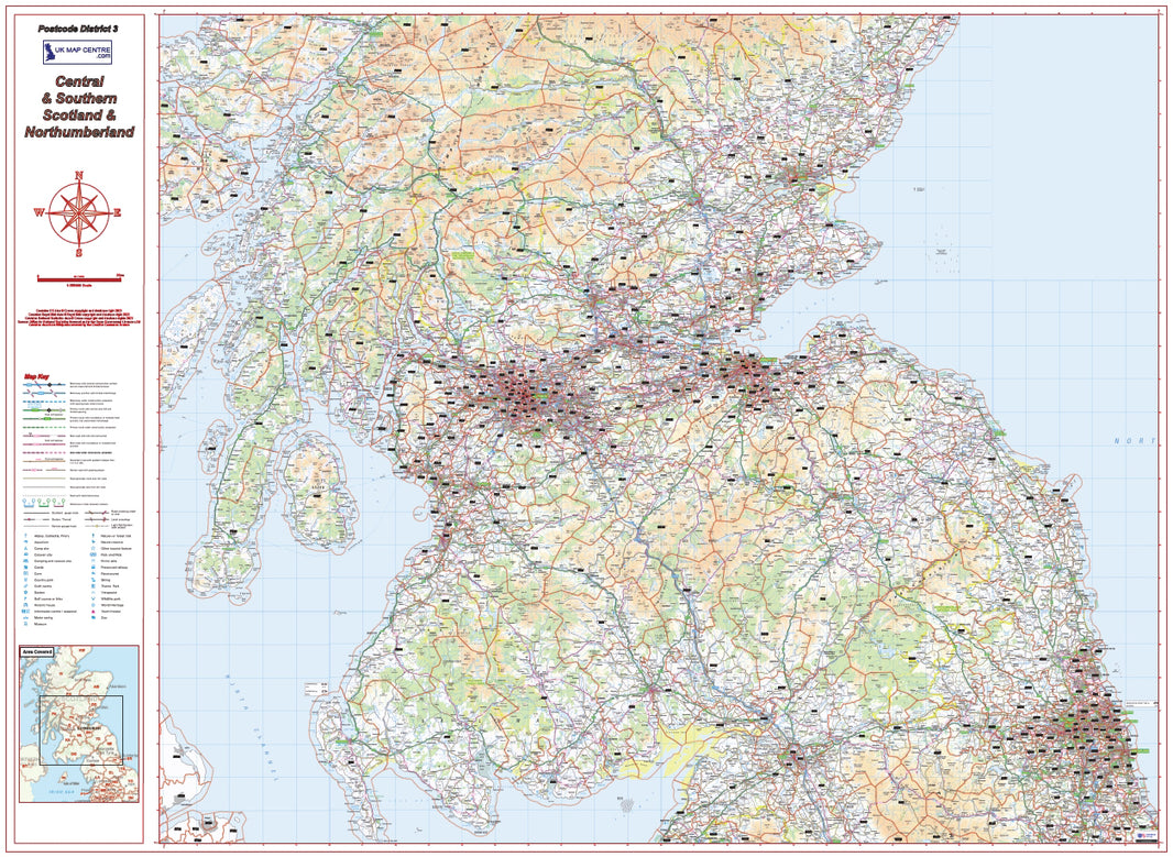 UK Postcode District Maps | PDF Download | UK Maps – ukmaps.co.uk