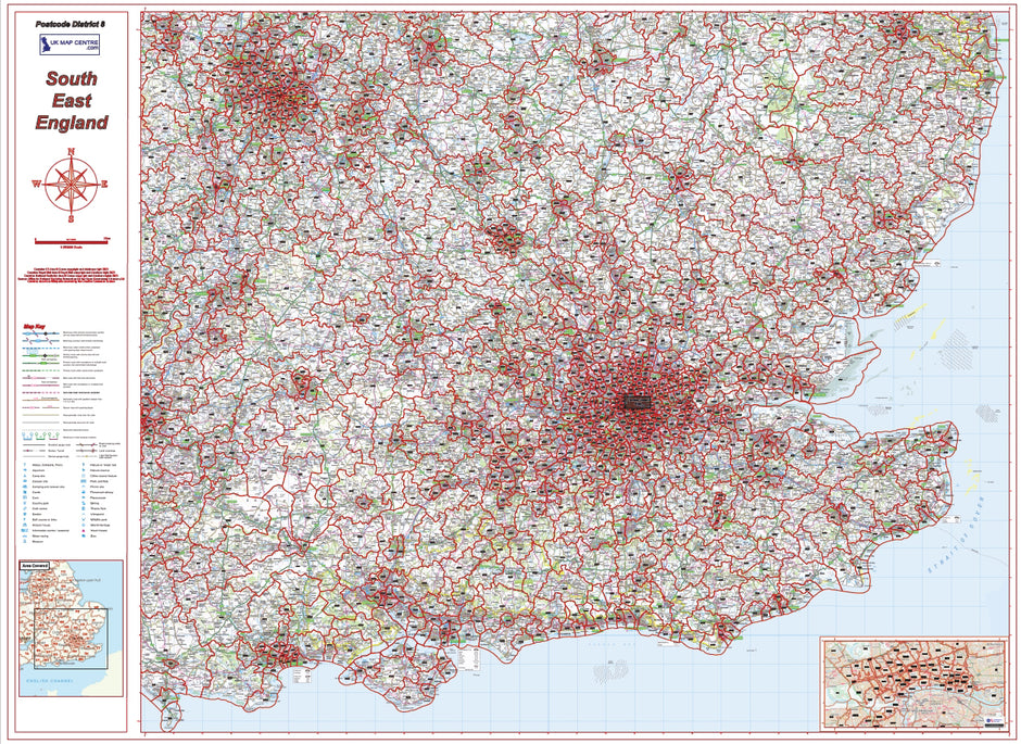 High Res Uk Postcode Map All UK Postcode Maps | Area, District & Sector PDFs | UK Maps – ukmaps ...