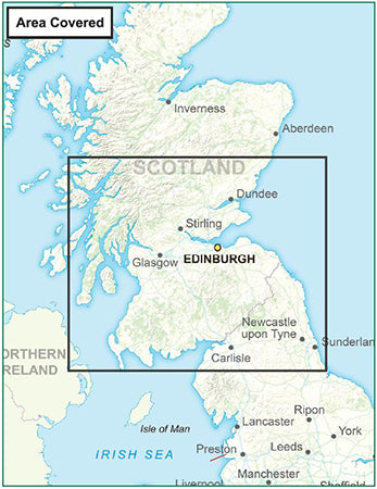 Road Map 3 - Southern Scotland & Northumberland - Digital Download