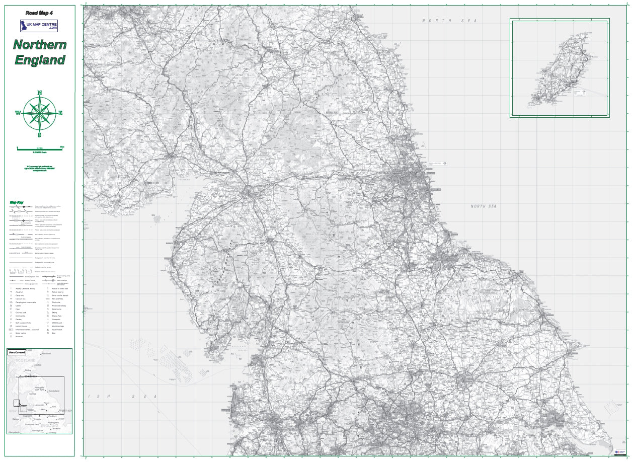 Road Map 4 - Northern England - Digital Download