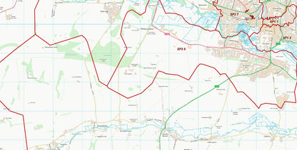Postcode City Sector Map - Salisbury - Digital Download – ukmaps.co.uk