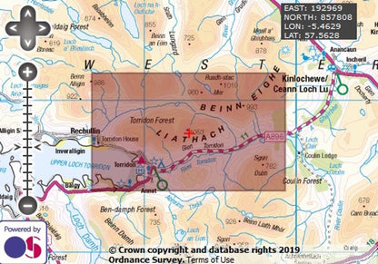 Spidean a' Choire Leith (Liathach) - OS Walking Map - Digital Download