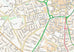 Central Wolverhampton City Street Map - Digital Download – ukmaps.co.uk